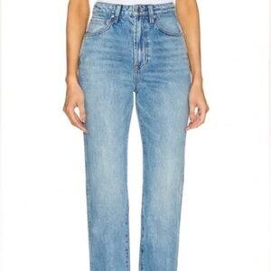 GRLFRND  Sara super high rise slim straight size 28